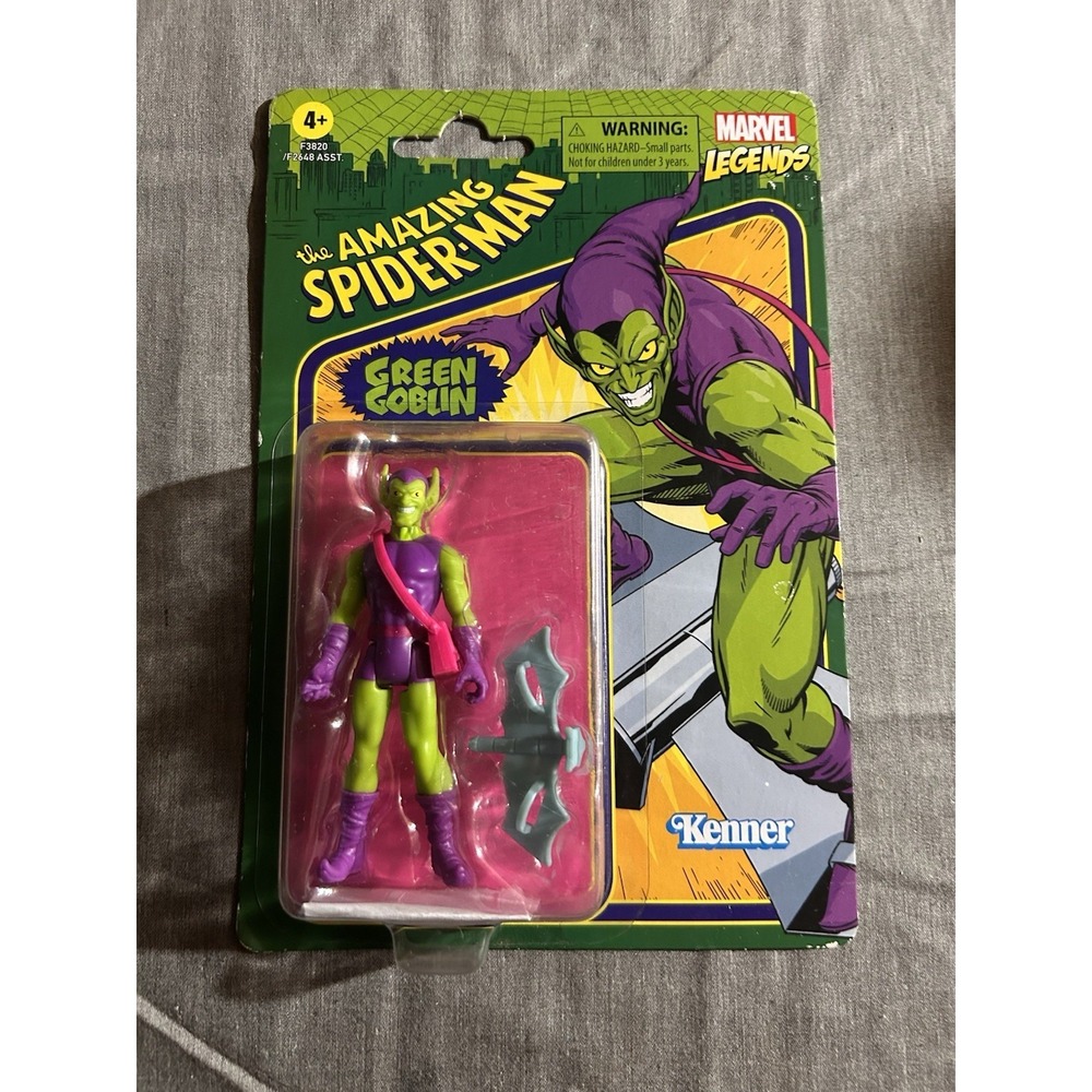 Marvel Legends Green Goblin MOC Kenner Retro Action Figure Hasbro